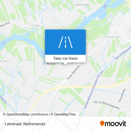 Lekstraat map