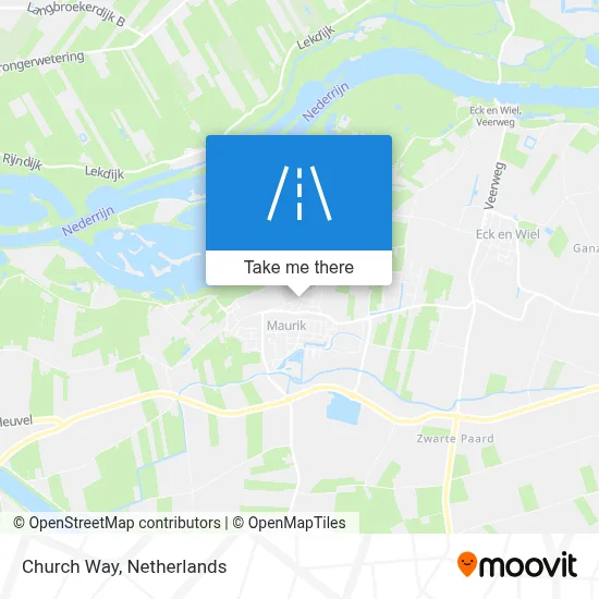 Kerkweg map