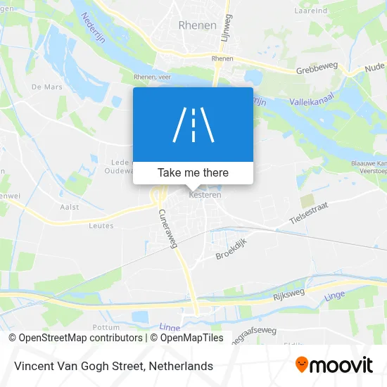 Vincent Van Goghstraat map