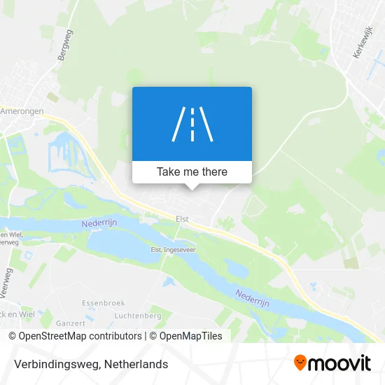 Verbindingsweg map