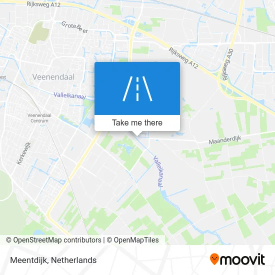 Meentdijk map