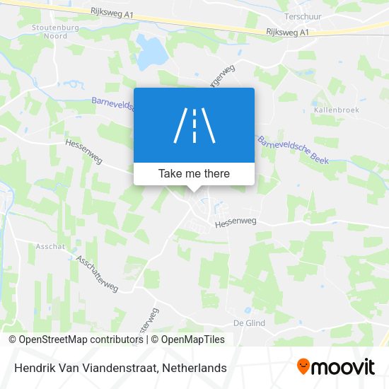 Hendrik Van Viandenstraat map