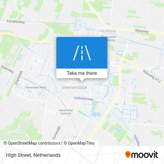 Hoogstraat map