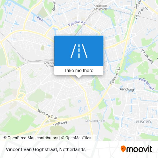 Vincent Van Goghstraat map