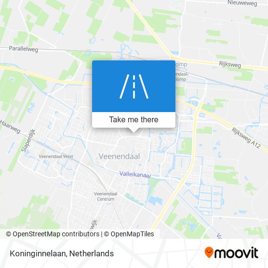 Koninginnelaan map