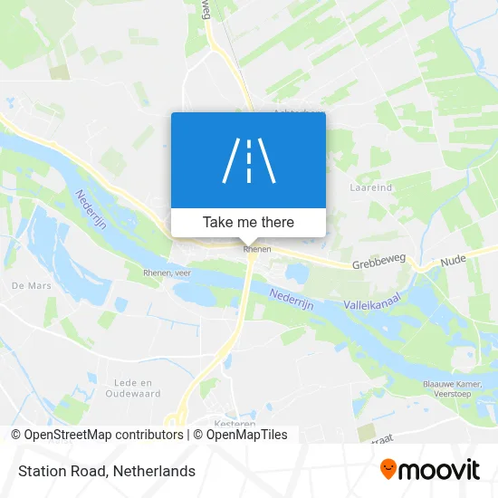 Stationsweg map