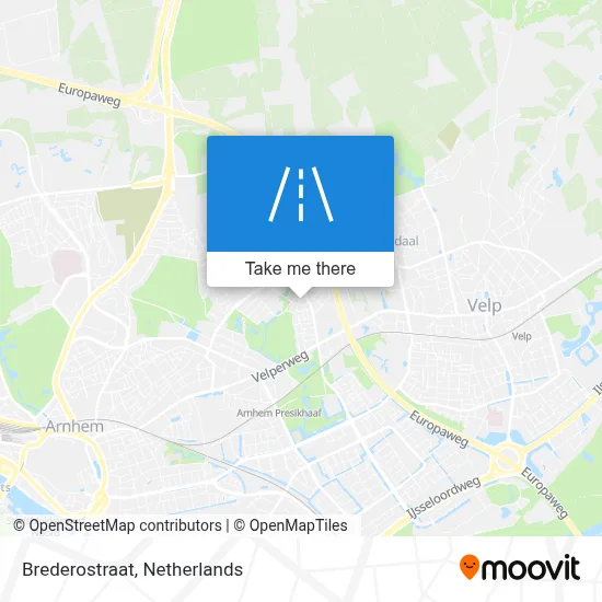 Brederostraat map