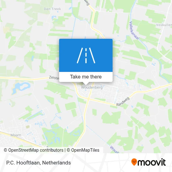 P.C. Hooftlaan map