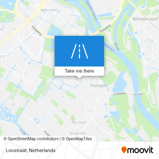 Loostraat map