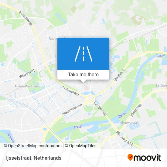 Ijsselstraat map