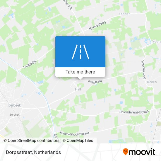Dorpsstraat map