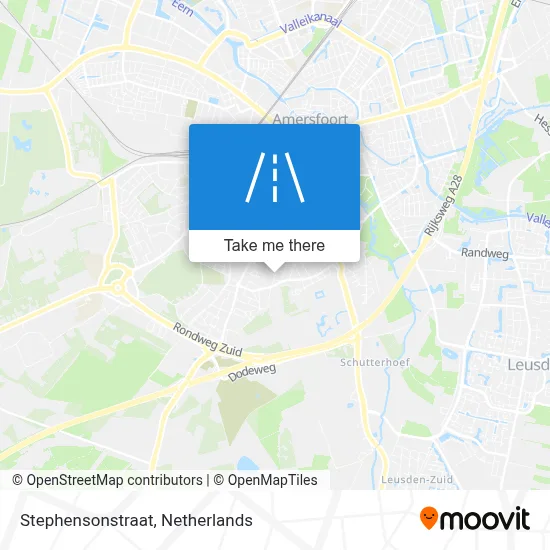 Stephensonstraat map