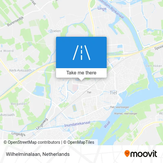 Wilhelminalaan map