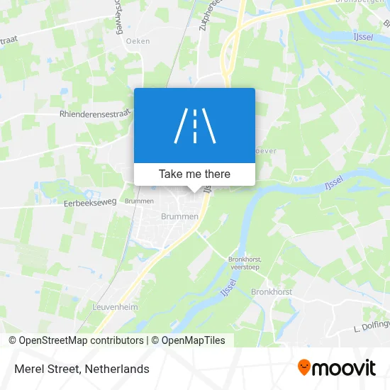 Merelstraat map