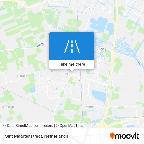 Sint Maartenstraat map