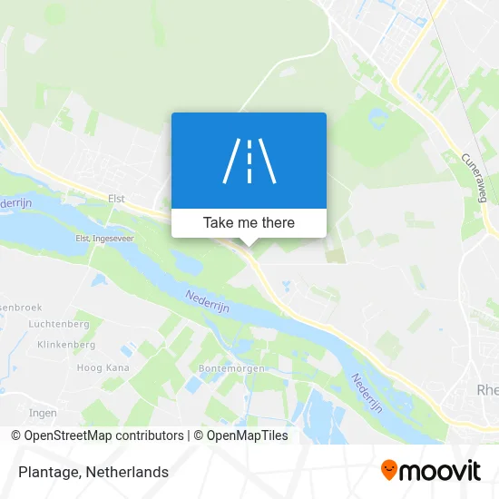Plantage map