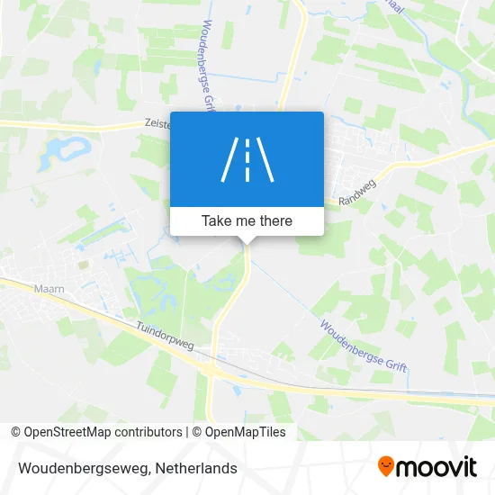 Woudenbergseweg map