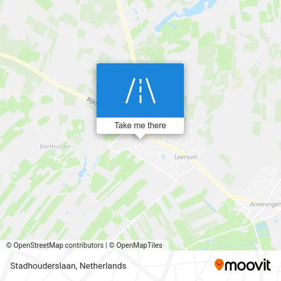 Stadhouderslaan map