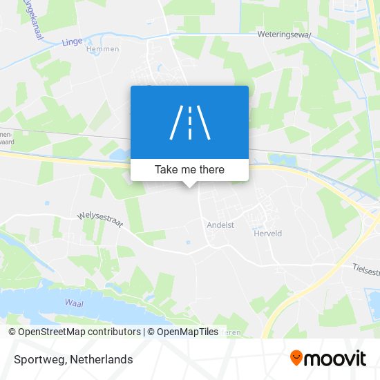 Sportweg map