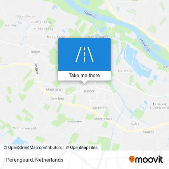 Perengaard map