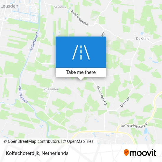 Kolfschoterdijk Karte