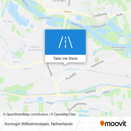 Koningin Wilhelminalaan map