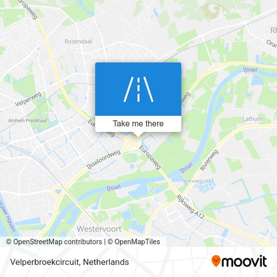 Velperbroekcircuit map