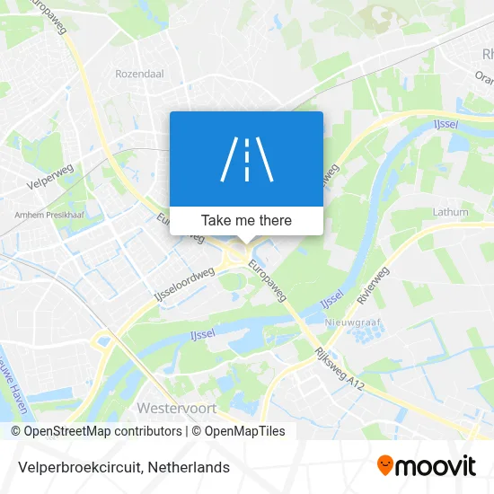 Velperbroekcircuit map