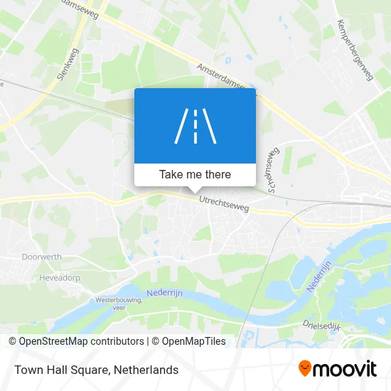 Raadhuisplein map