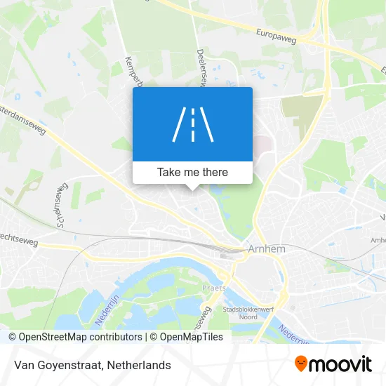 Van Goyenstraat map