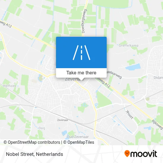 Nobelstraat map