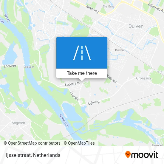 Ijsselstraat map