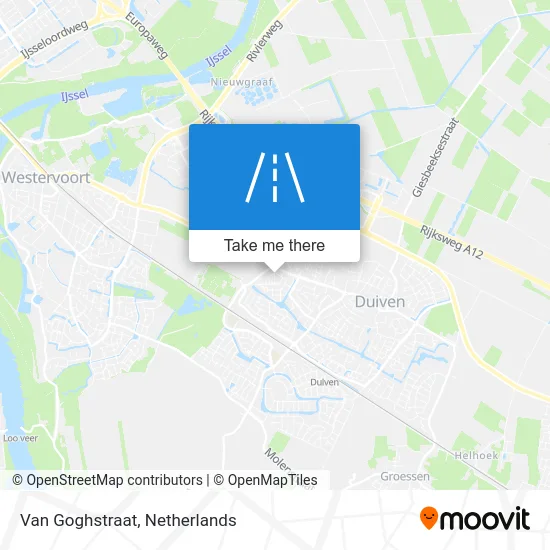 Van Goghstraat map