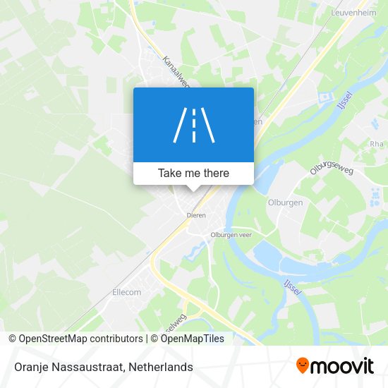 Oranje Nassaustraat map