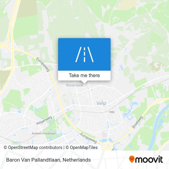 Baron Van Pallandtlaan map