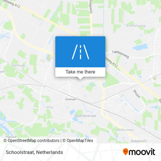 Schoolstraat map