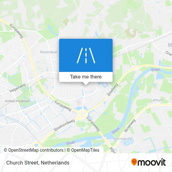 Kerkstraat map