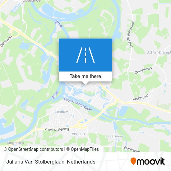 Juliana Van Stolberglaan map