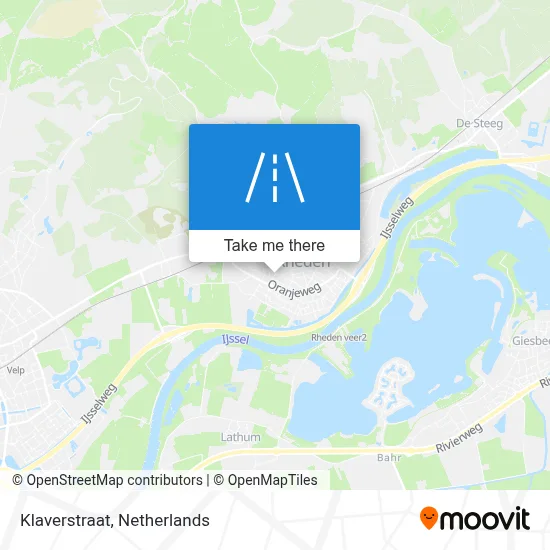 Klaverstraat map