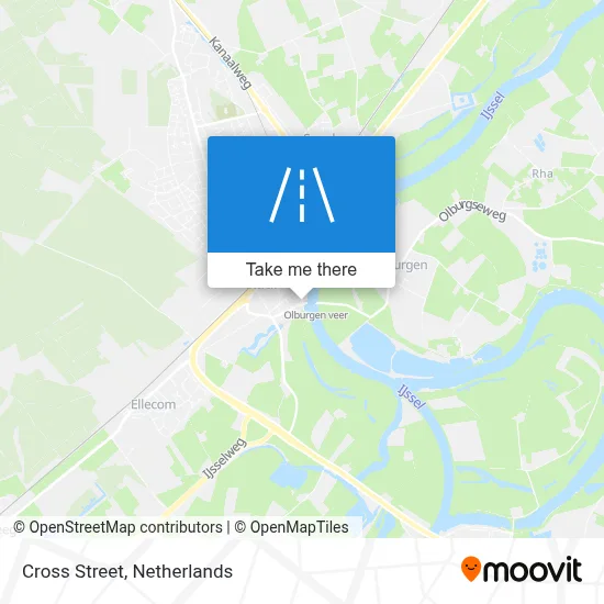 Kruisstraat map