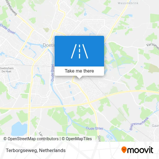 Terborgseweg map