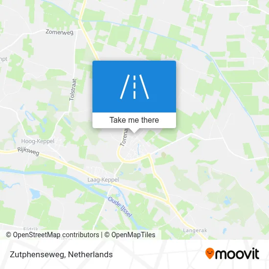 Zutphenseweg map