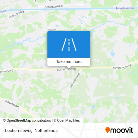 Lochemseweg map