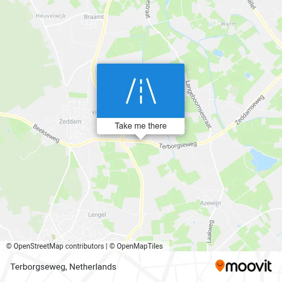 Terborgseweg map