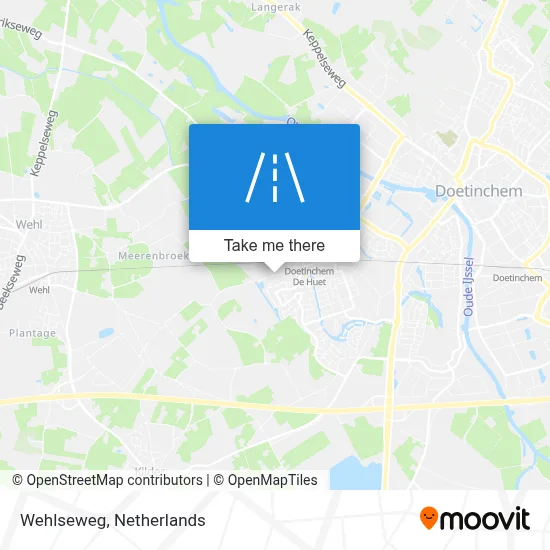 Wehlseweg map