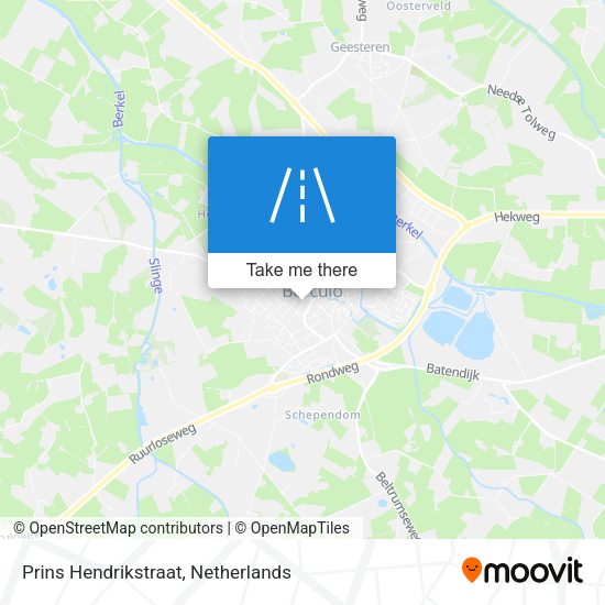 Prins Hendrikstraat map