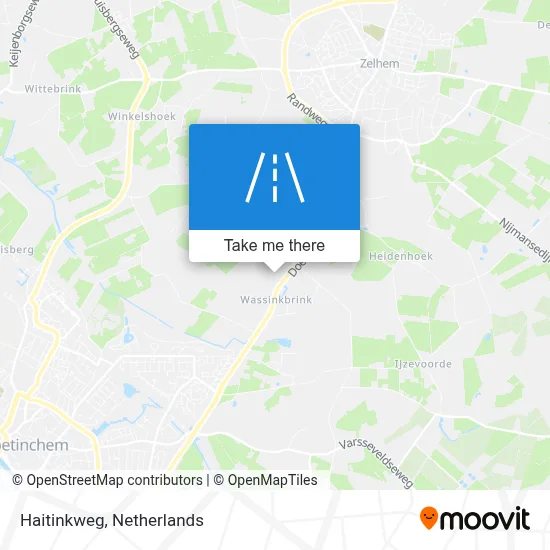 Haitinkweg map