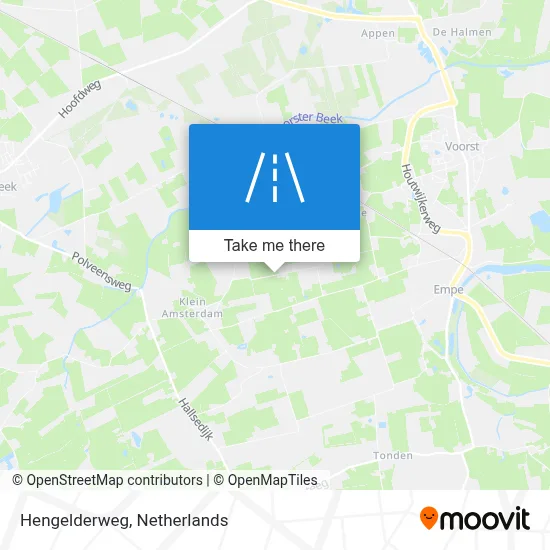 Hengelderweg map