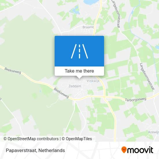 Papaverstraat map