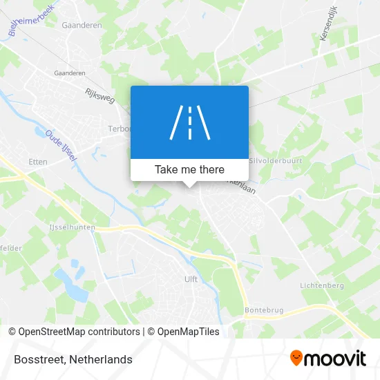 Bosstraat map